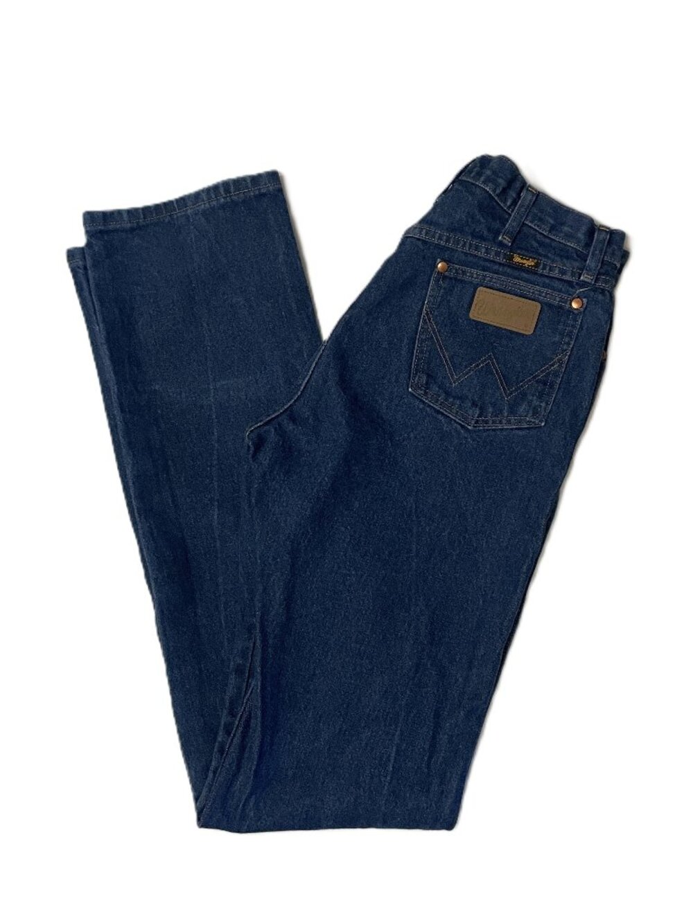Wrangler 13MWZ Jeans 33x40 tag See Pics Blue Cowboy Cut Dark Wash 100% Cotton